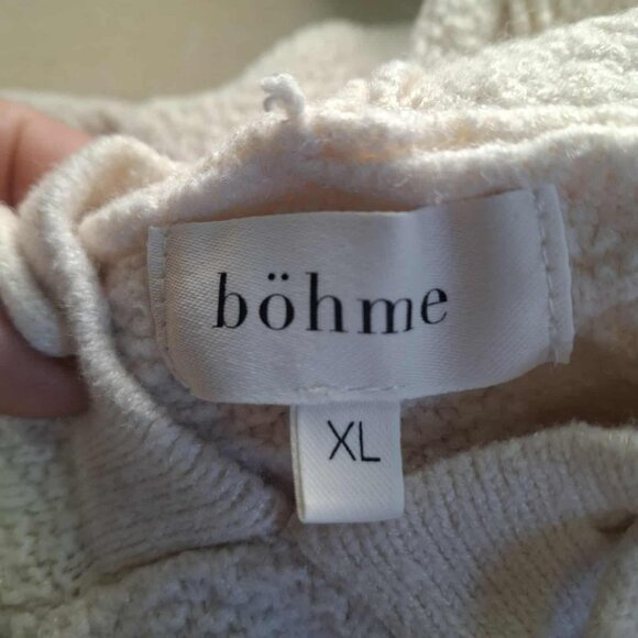 Bohme Cream-Colored Sweater Hoodie - Picture 2 of 7